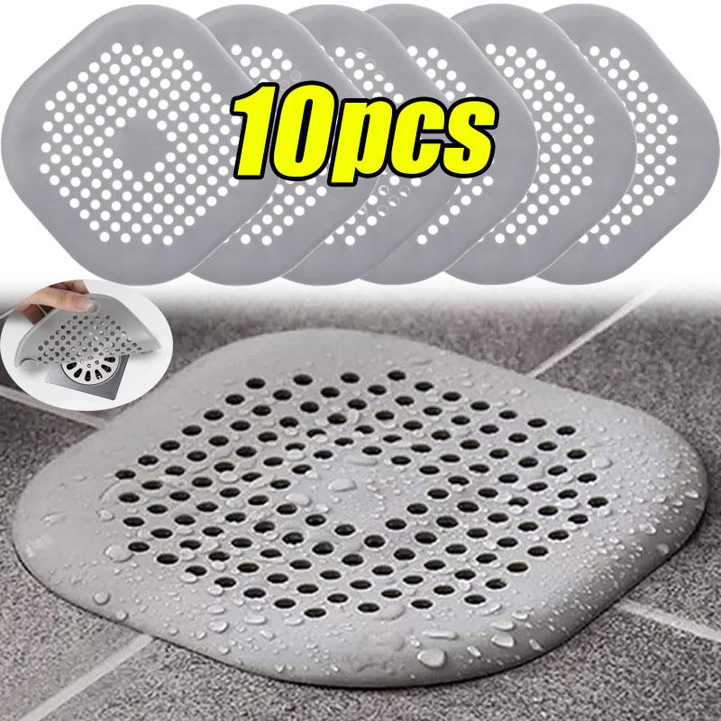 Hair Catcher Filter Sink Anti-blocking Strainer Kitchen Bathroom Bathtub Shower Sewer Filters Floor Silicone Stopper Covers