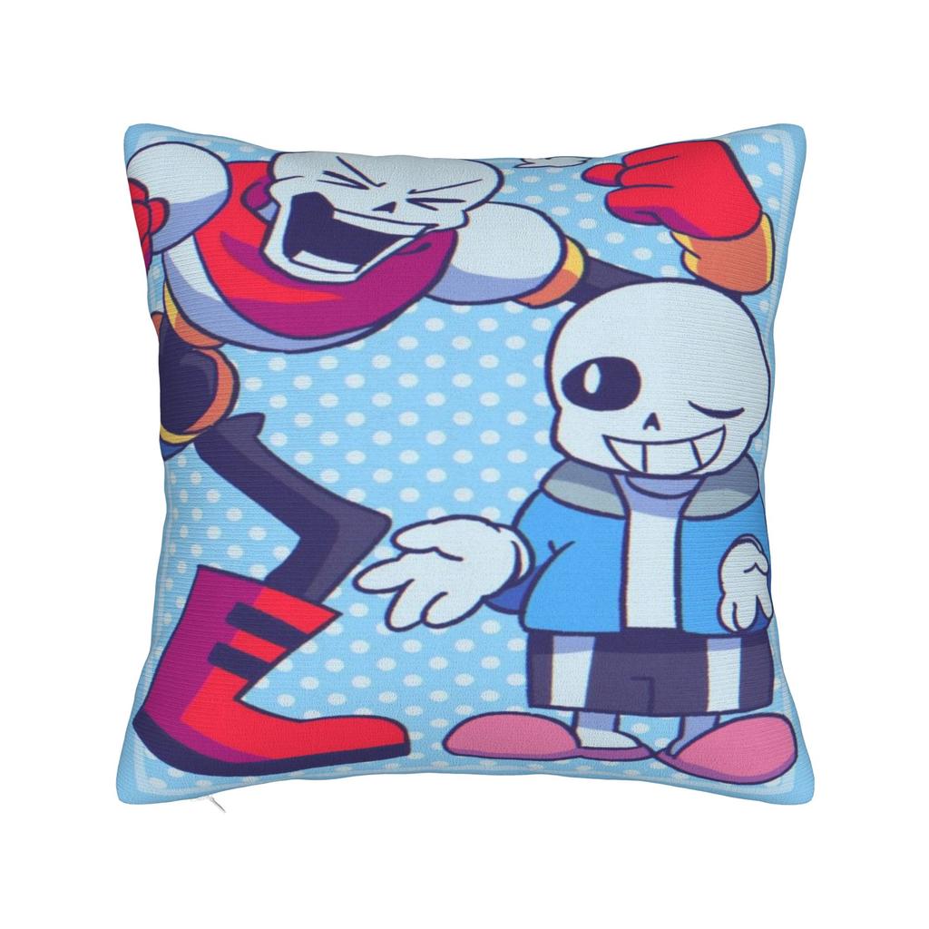 Pillow Cover U-Undertale Papyrus Kawaii Pillow Case For Sofa Couch Bed Living Room Pillowcases