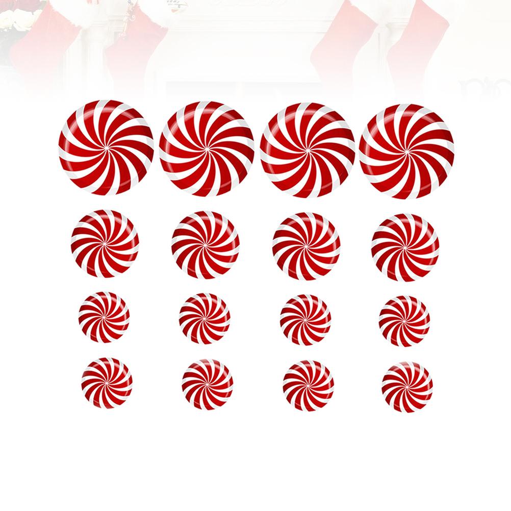 Buy 16Pcs Candy Design Stickers Creative Delicate Lovely Christmas