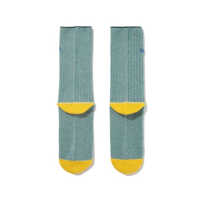 Multicolor Crew Socks GREEN