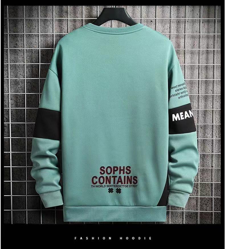 Trendiger Herbst-Hoodie für Jungen - Langarm-T-Shirt für Jugendliche und Schüler