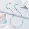 European and American fashion simple stone chain glasses chain, women's anti-lost neck lanyard glasses chain