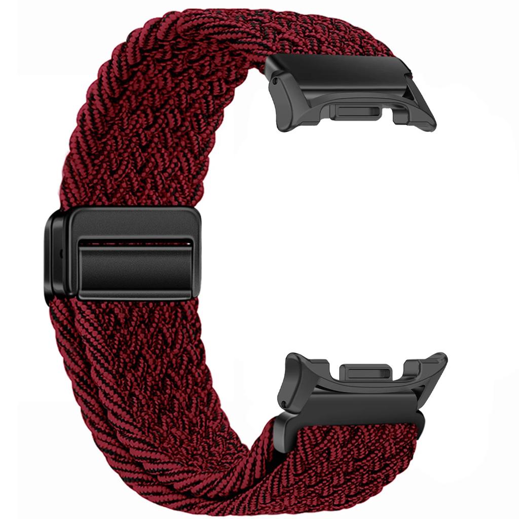 1 st Magnetiskt armband för Samsung Galaxy Watch 8 Band 40/44mm Sport Flätat Loop för Galaxy Watch 8 Classic/Ultra 2025 Band