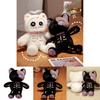 New Stock Skull Cat Plush Toy Glowing And Cute Cartoon Gift For Couples Ideal For Christmas And Valentine's Day