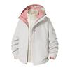 3-in-1 Detachable Windproof Waterproof Hiking Jacket With Fleece Liner Men Women Winter Outdoor