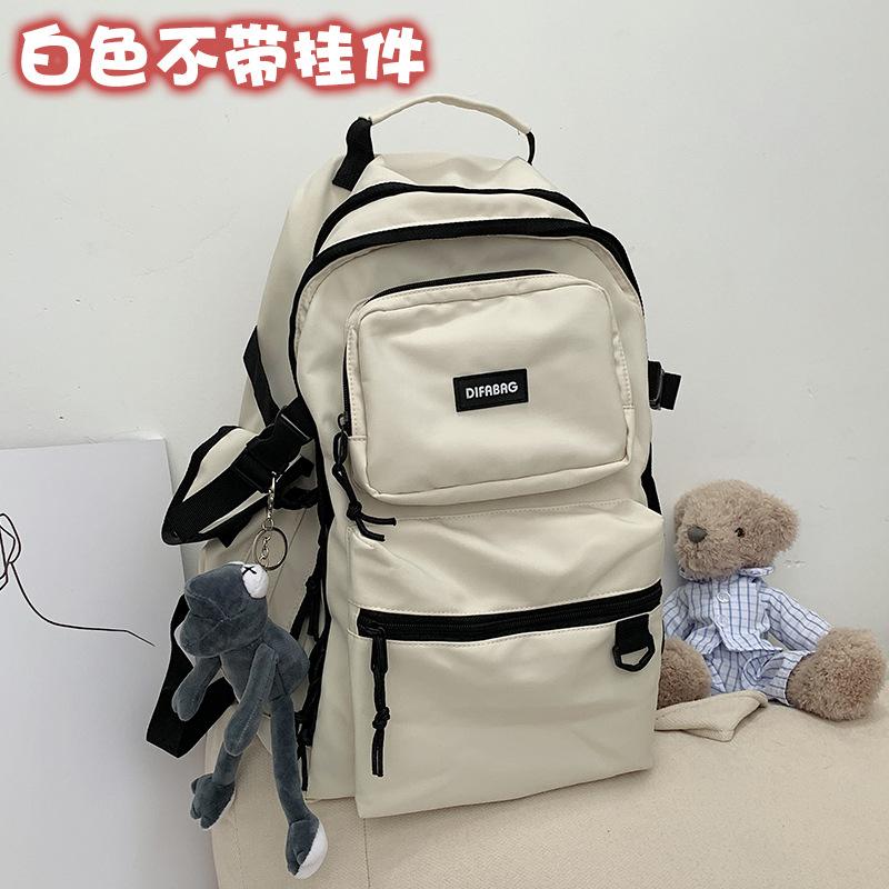 Schoolbag1011 new schoolbag female Korean version high school college student computer backpack junior high school student large capacity travel