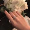 Elegant Ultra-Sparkling Zircon Index Finger Ring for Women - Celebrity Style, Fashionable, Unique Niche Design