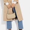Coach Teri Pebbled Leather Portable Crossbody Bag, Shoulder Bag Regular Women's Ivory White CE556-SVIY