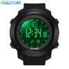 New Top Brand Sports Running Mountaineering Electronic Watch Multi-function Military Watch Large Screen Display Waterproof Luminous Wrist Watch
