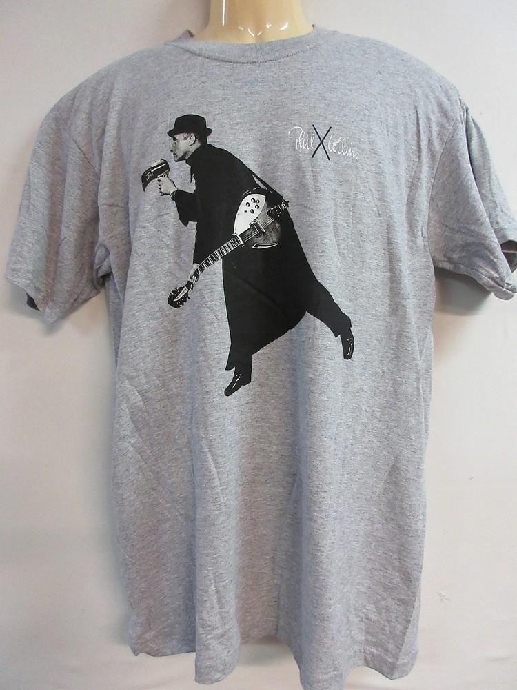 PHIL COLLINS OFFICIAL MERCH FIRST FAREWELL TOUR BAND CONCERT MUSIC SHIRT MEDIUM Unisex T-Shirt M