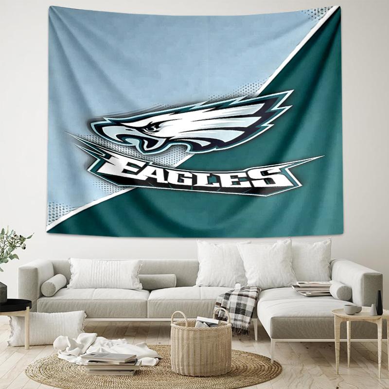 1pc Philadelphia Eagles LOGO Tapestry, Living Room, Bedroom, Office, Party Decor, Ideal Festive Gift