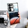 Basketball Basket Sports Plating Phone Case For Samsung Galaxy S24 S25 FE S26 Edge S23 Ultra S22 S21 Plus S20 Anti-Fall Airabag