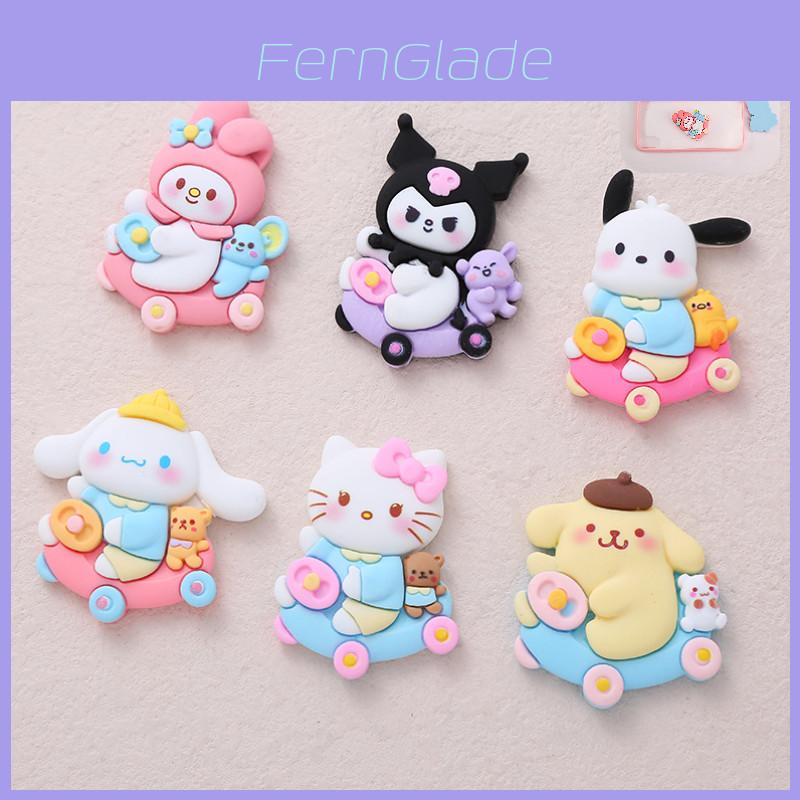 Cartoon Dog Car Tree Resin Accessories Cream Jelly Diy Phone Case Hairpin Water Cup Stationery Patch Material Characters)