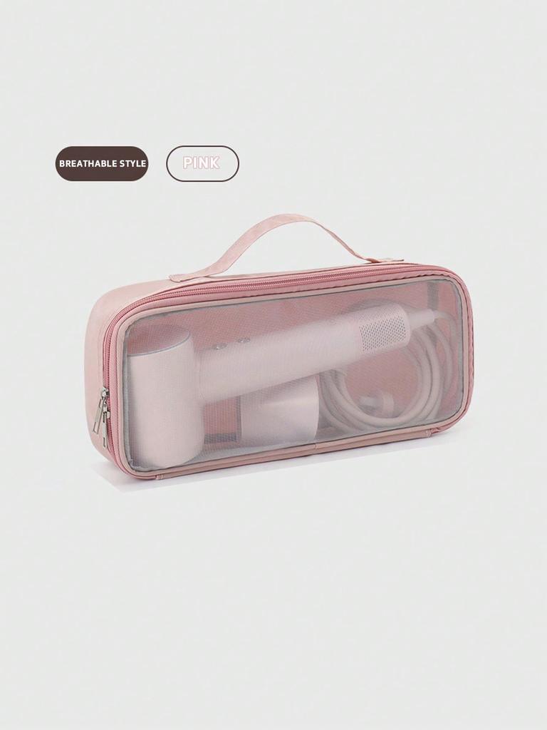 1PC Hair Dryer Storage Bag High Quality Oxford Cloth Hair Dryer Storage Bag Portable High-capacity Simple Travel Supplies Toilet