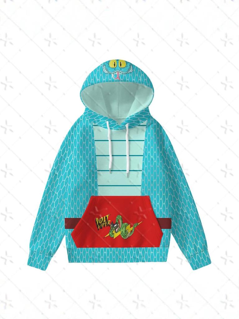 Bluza z kapturem dla dzieci Zootopia Wąż Gary