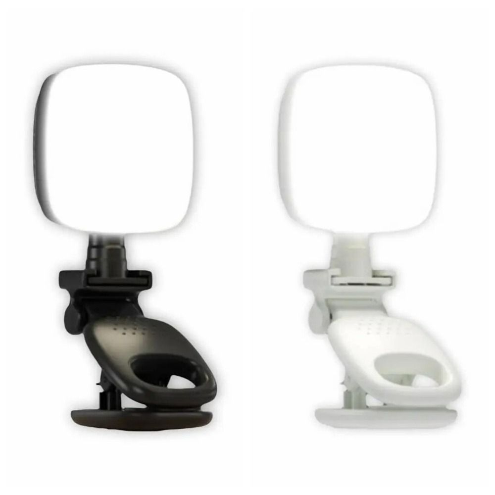

ABS LED Selfie Light TPU Phone Camera Light New Phone Fill Light Selfie Universal Black A