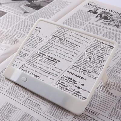 Μεγεθυντικός Φακός με Φωτισμό Ενισχυτής Κινητού Τηλεφώνου Μεγεθυντικός Φακός Μεγεθυντικός Επεκτείνων Σταντ Πτυσσόμενη Βάση για Ηλικιωμένους που Διαβάζουν Βιβλία