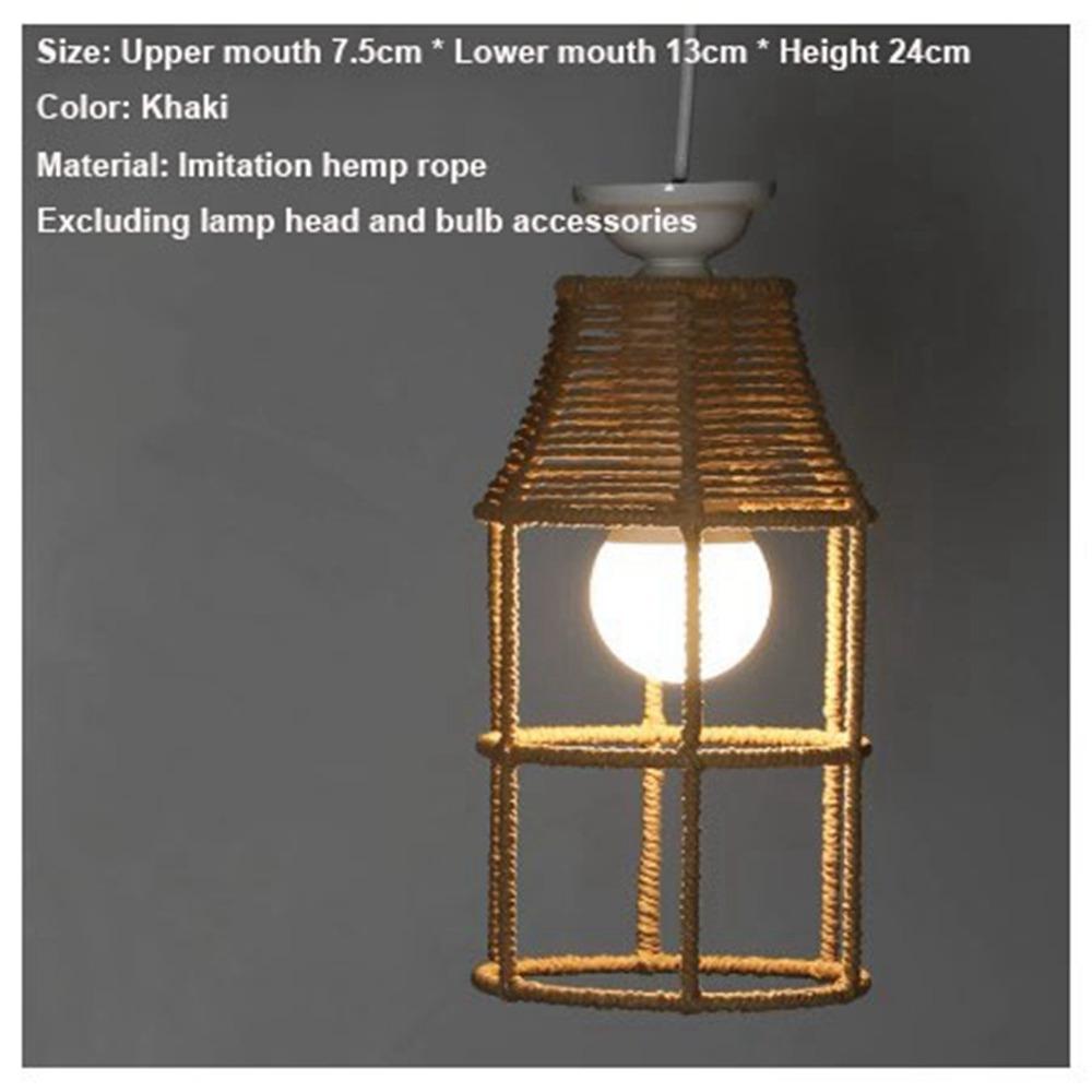 Parts Woven Lampshade 6 Styles Hot Pot Restaurants Lanterns New Lighting Fixtures Cover