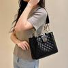 Large Capacity, Bag, Women's Bag, Woven, Swivel Lock Design, Shoulder Bag, Armpit Bag, Casual Bag
