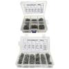 Steel Plastic Repair Metal Insert Set, 6 Type Assortment for Hot Stapler Use and Crack Corner Repair Tasks Daily