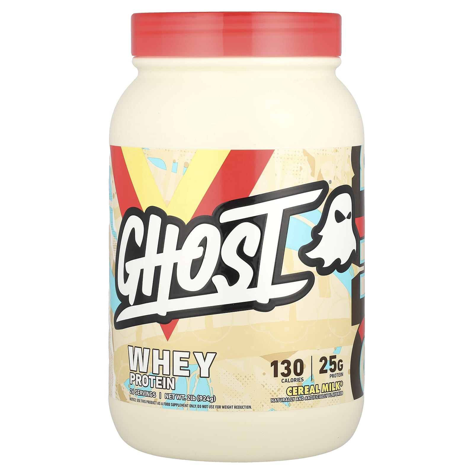 

Ghost, Whey Protein, Cereal Milk®, 2 lb (924 g)