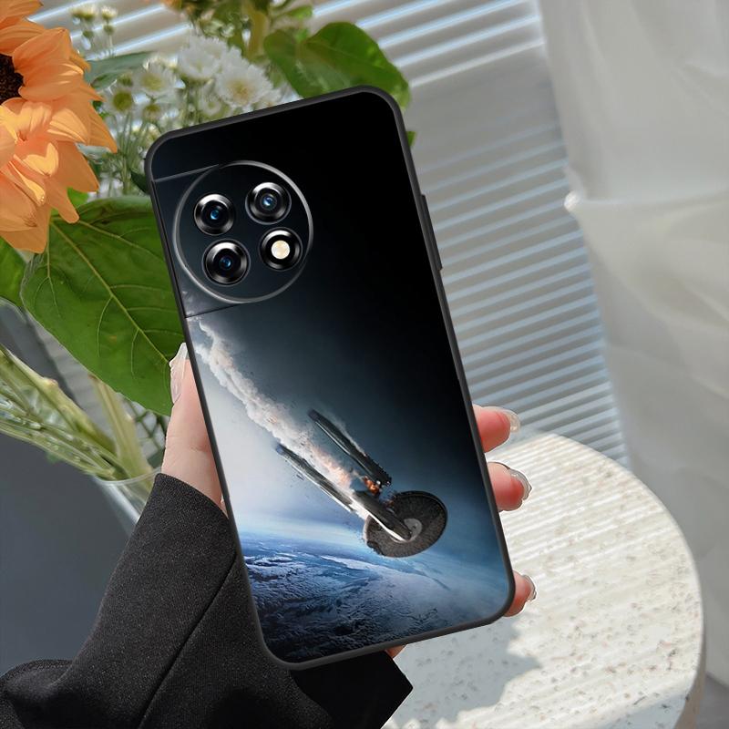 Space Ship Art Case For OnePlus 15 15R 13 13T 13R 12 12R 11 10 10R 10T 8T Nord 5 CE 4 2 3 Lite N20 N30 Cover