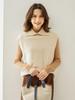 Women's Cashmere Sleeveless V-Neck Knit Sweater Vest Pullover