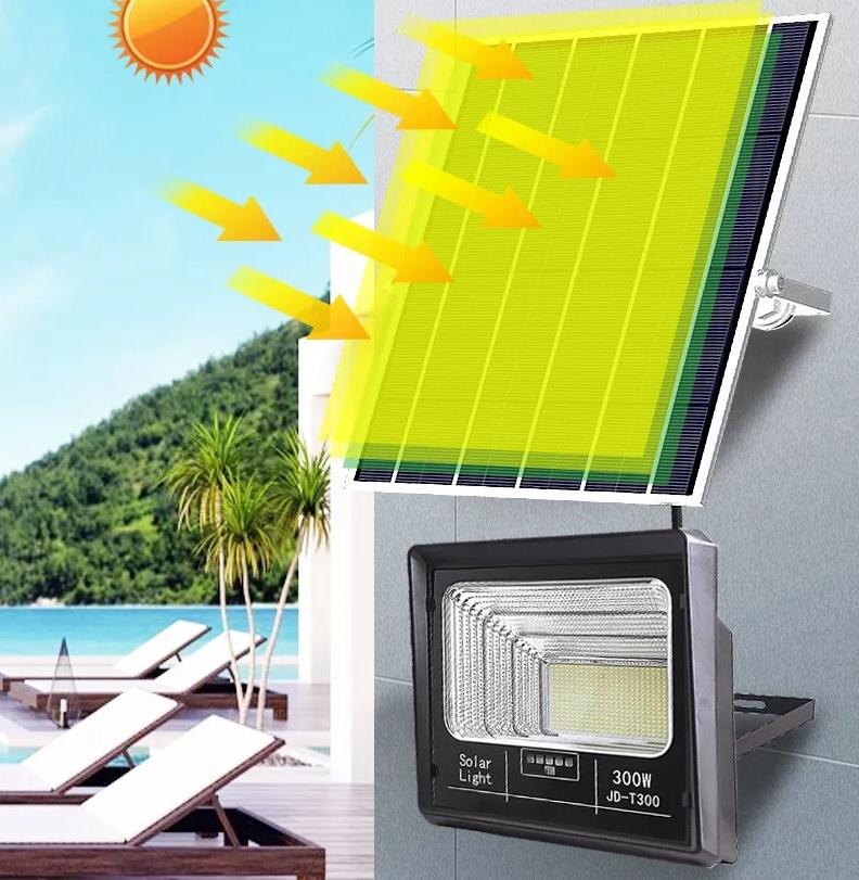 Lámpara Solar con Sensor 300W Cable 5M 20000Mah