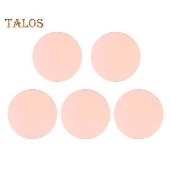 5Pcs Silicone Door Stopper Wall Protector Self-Adhesive Door Knob Wall Guard Shield Anti-collision Round Door Bumper Silencer Pad Buffer Sticker