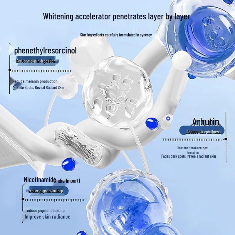 377 Radiance Whitening & Freckle Removal Cream: Brightens and Lightens Spots, Reduces Yellowness, and Hydrates Skin for Party-Ready Radiance.