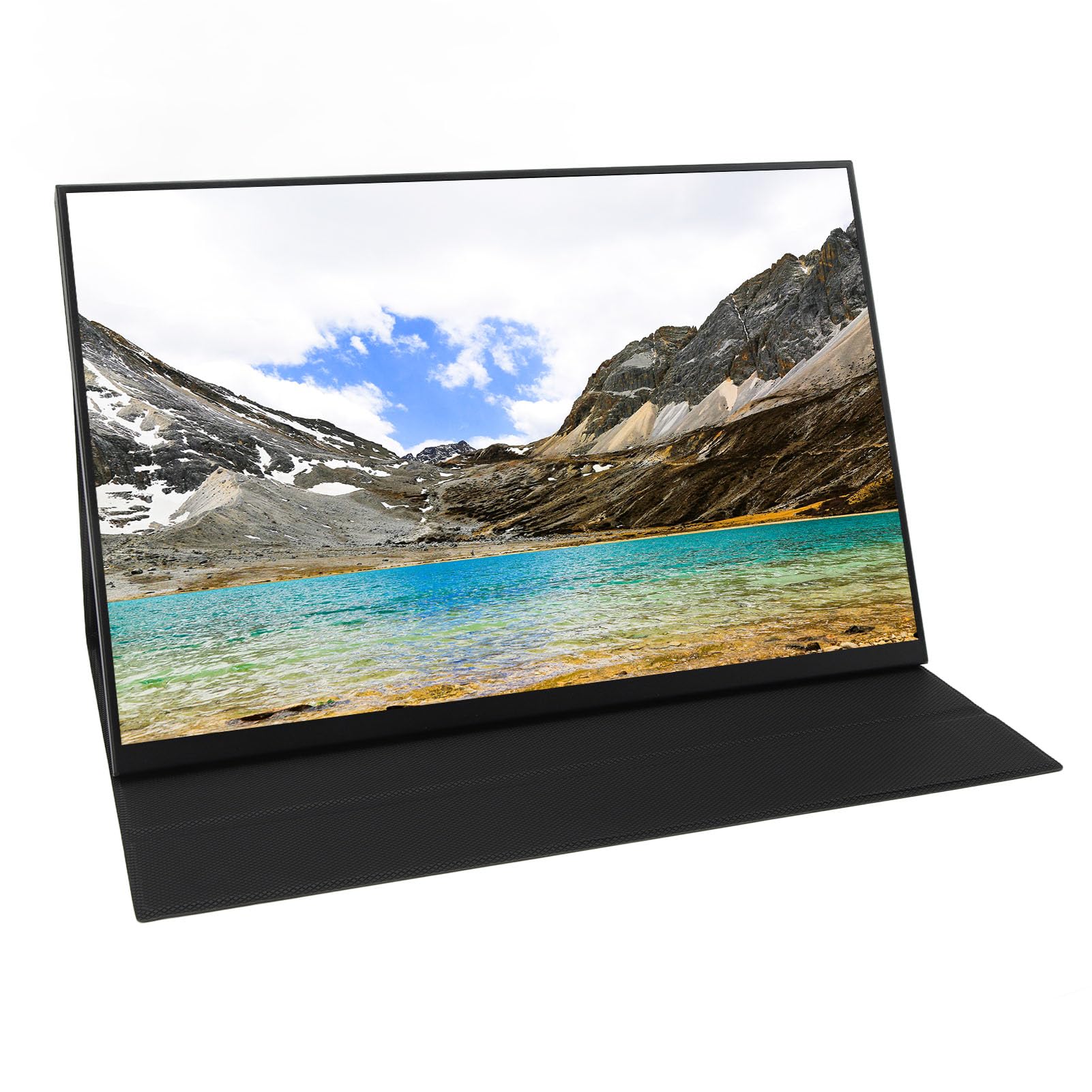 

2K Portable HD IPS Touchscreen HDR Monitor Full Viewing for Game Desktop Hosts Monitor, 18 Type-C Stand, 144Hz, 178° Angle, Consoles, Laptops,