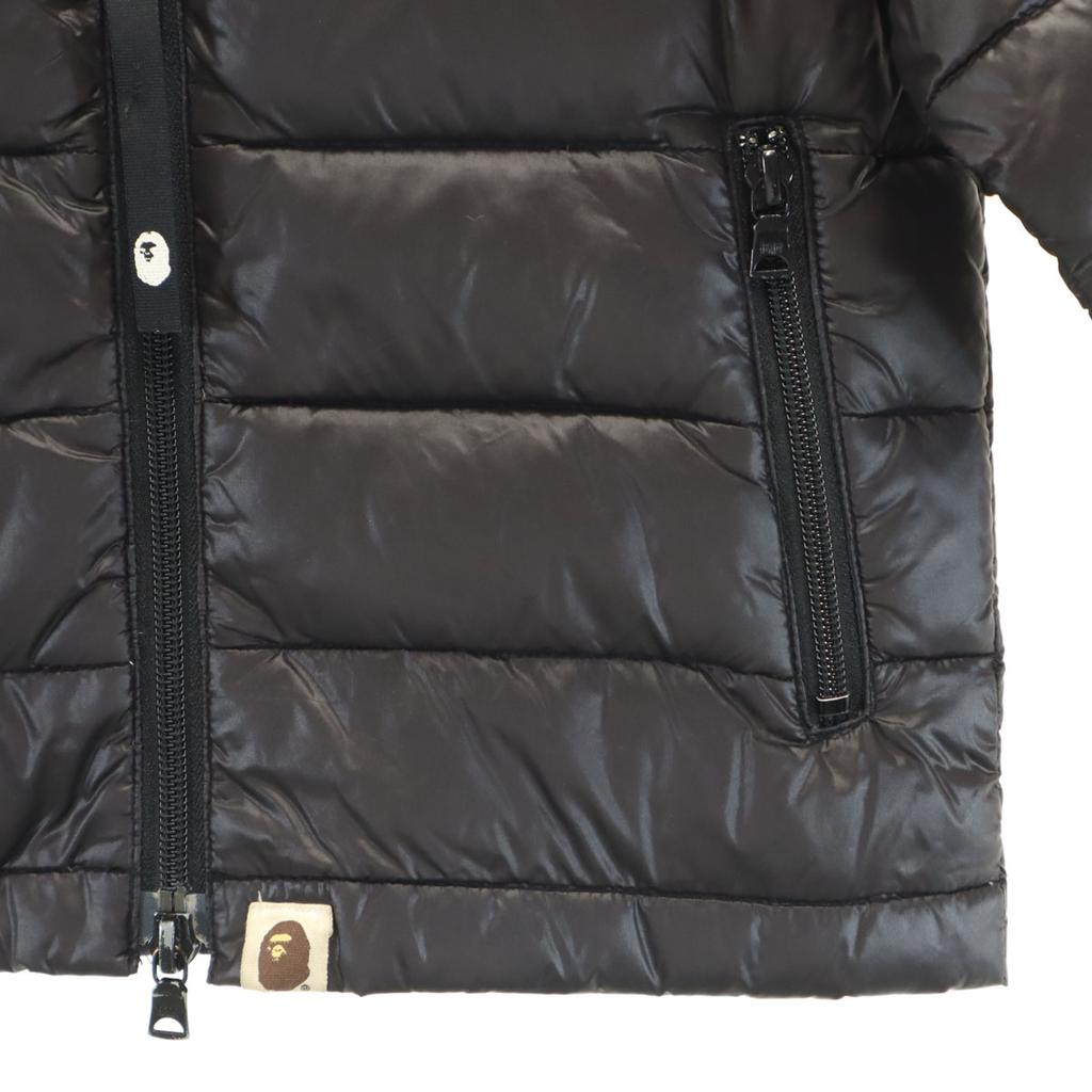 BAPE KIDS Down Jacket 100 Black Aveving Ape Kid's Used