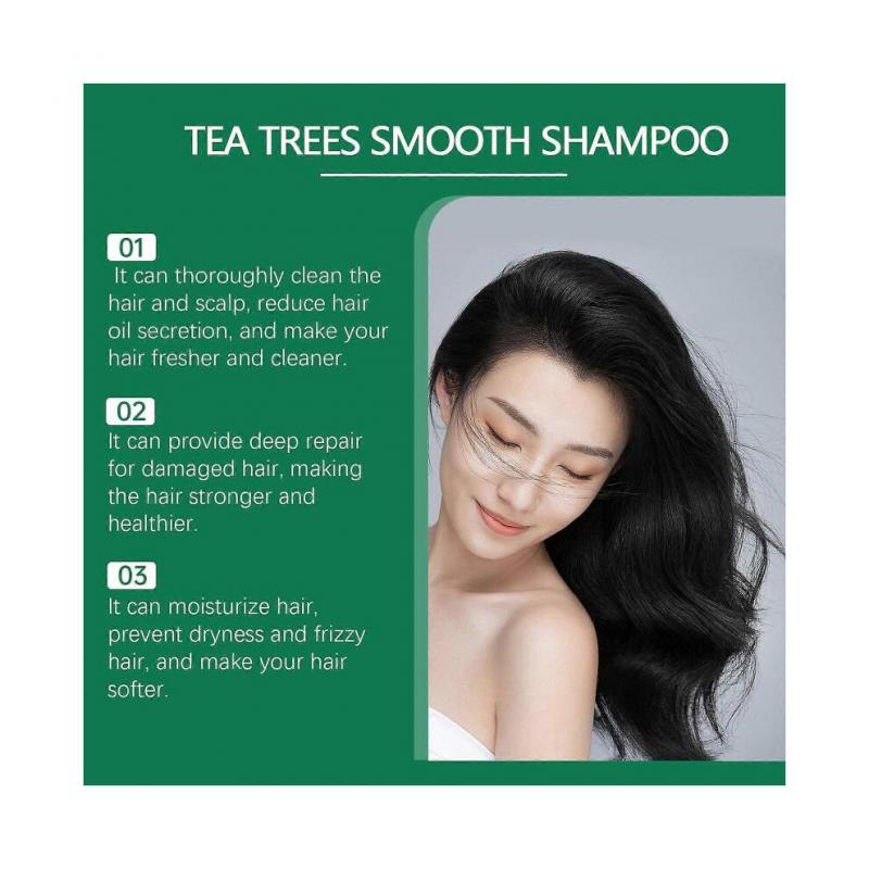 Eelhoe Tea Tree Shampoo Gentle Cleansing Strong Hair Soft Repair Shampoo