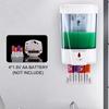 Automatic Touchless Soap Dispenser 700ml, Wall-Mounted Large Capacity Battery-Operated Sensor Hand Washer for Bathroom Kitchen