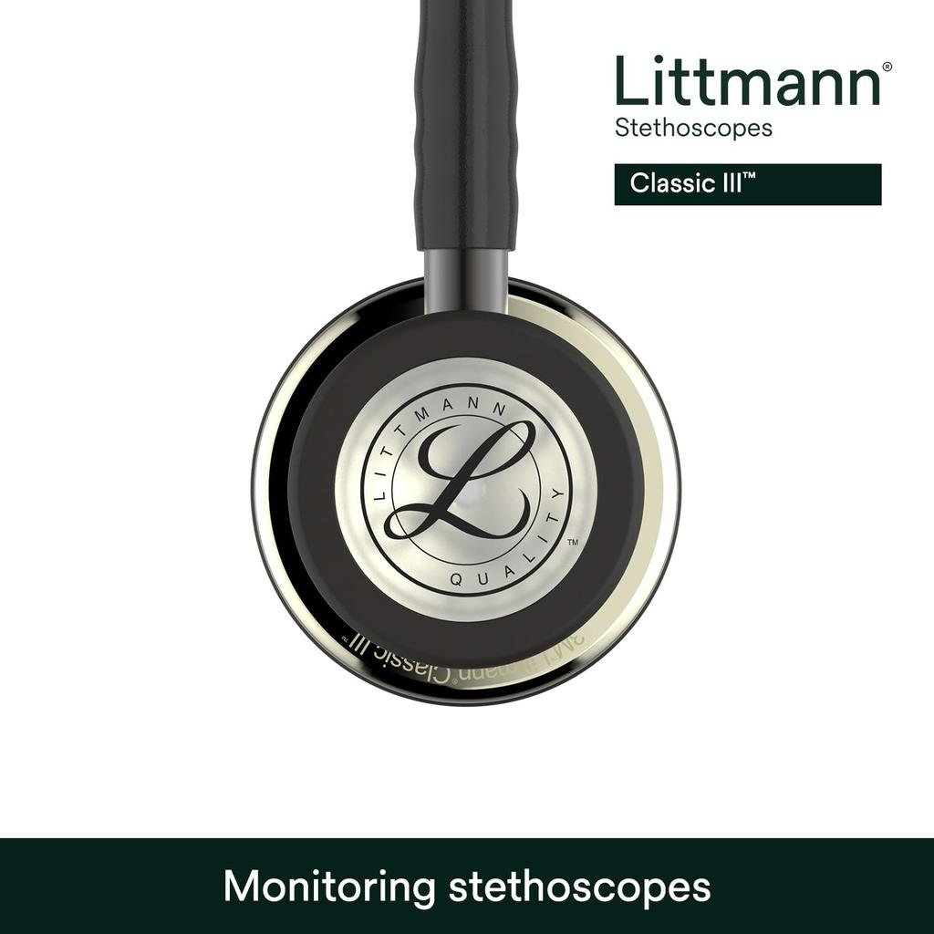 Littmann Classic III Black 5861 Stethoscope,