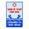 Pool Rules Signs No Diving No Running No Food No Glass Metal Tin Signs Warning Sign Easy Mounting Indoor Or Outdoor Use ZSS9