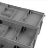 Foldable Makeup Drawer Organizer Collapsible Plastic Jewelry Holder Organizer 2/3 Layer Portable Expandable Drawer Organizer