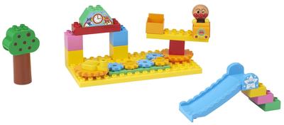 BlockLabo Block Lab Anpanman Anpanman Spinning Park Block Set