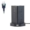 TOP-FLEX Tower Power Strip with 12 AC Charging Ports (110-125V) + 4 USB Ports (Max 3.4A/5V), Lightning Guard, Overload Protection, Energy Saving, PSE