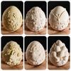 DIY Egg Shaped Easter Egg Mold Embossed Scented Plaster Candle Mold Handmade Soap Mold Plaster Mold Party Decoration