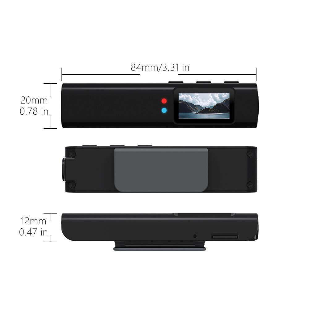 S110 Head-Mounted Outdoor Camera Glasses for Fishing, Takeaway, and Cycling