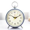Desk Clock Classical Loud Alarm Clock with Snooze and Night Light for Hard of Hearing Metal Clock
