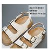 New Summer Children's Sandals Korean Style Soft Sole Beach Shoes for Kids Girls Open-Toe Casual Shoes
