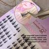 Mengji Shangpin White Moonlight False Eyelashes - Natural, Thick, Photogenic, Large Capacity
