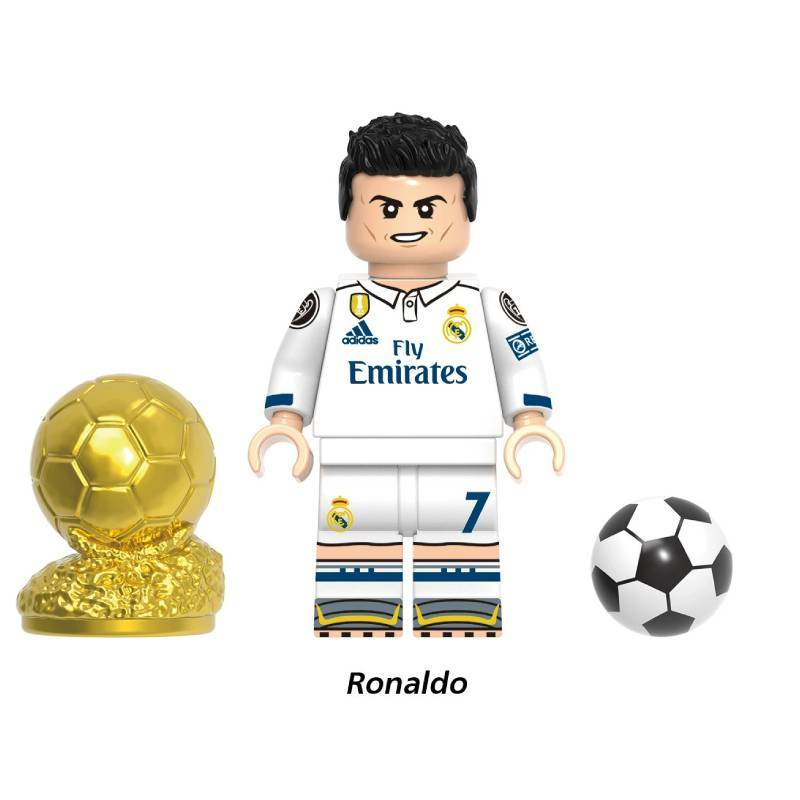 Global Football Cup Kids Building Blocks Set With Plastic Abs For Children Play