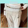 Bohemian Color Block Beaded Waist Belt For Women With Auto Buckle Summer