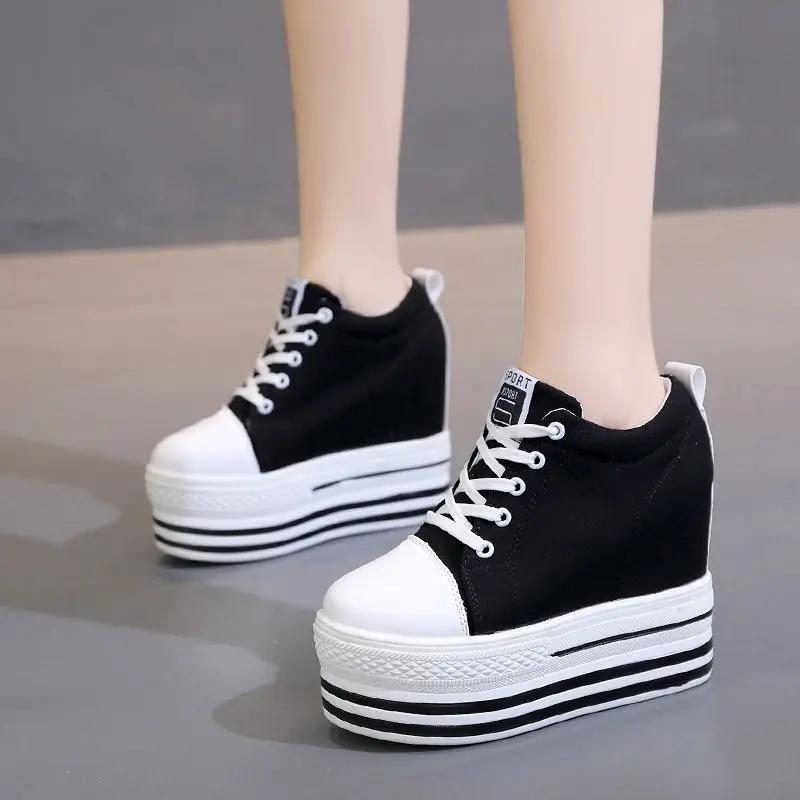Fashion Spring Autumn High on Platform Ladies Footwear Fashion 2025 Aesthetic Comfortable and Elegant Daily Routine 39 New Women's Shoes