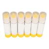 6Pcs Paint Sticks Quick Drying Washable Vibrant Pure Color Easy to Use Paint Pens for Coloring Painting Doodle Yellow