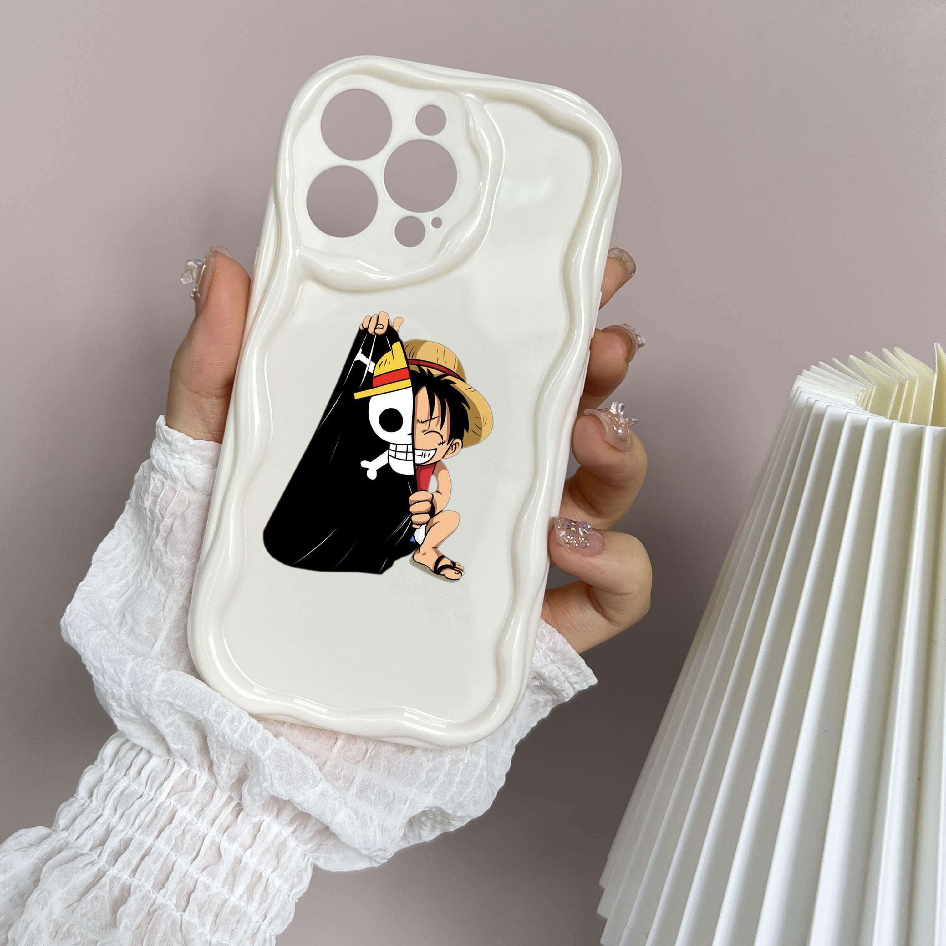 

LZ28 цельный Luffy Gear 5, прозрачные мягкие волнистые чехлы для телефонов для iPhone 15 13 Pro Max 12 mini 14 8 Plus XS Max XR 6, защитная задняя крышка for iPhone 6/6s