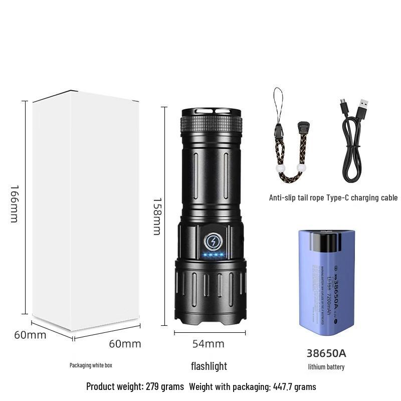 Lischi U7 High-Power Long-Range Laser Flashlight
